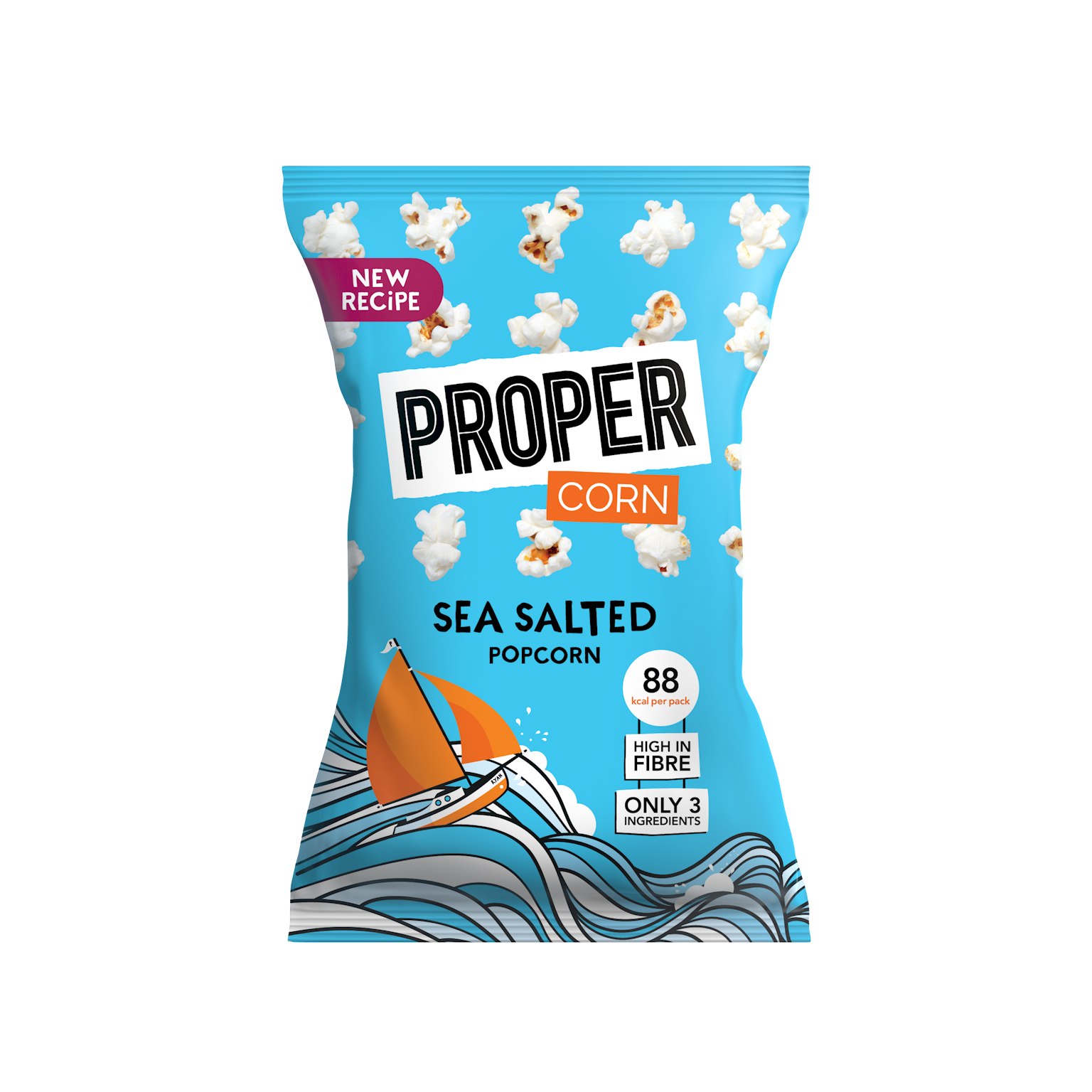 Sea Salted Popcorn